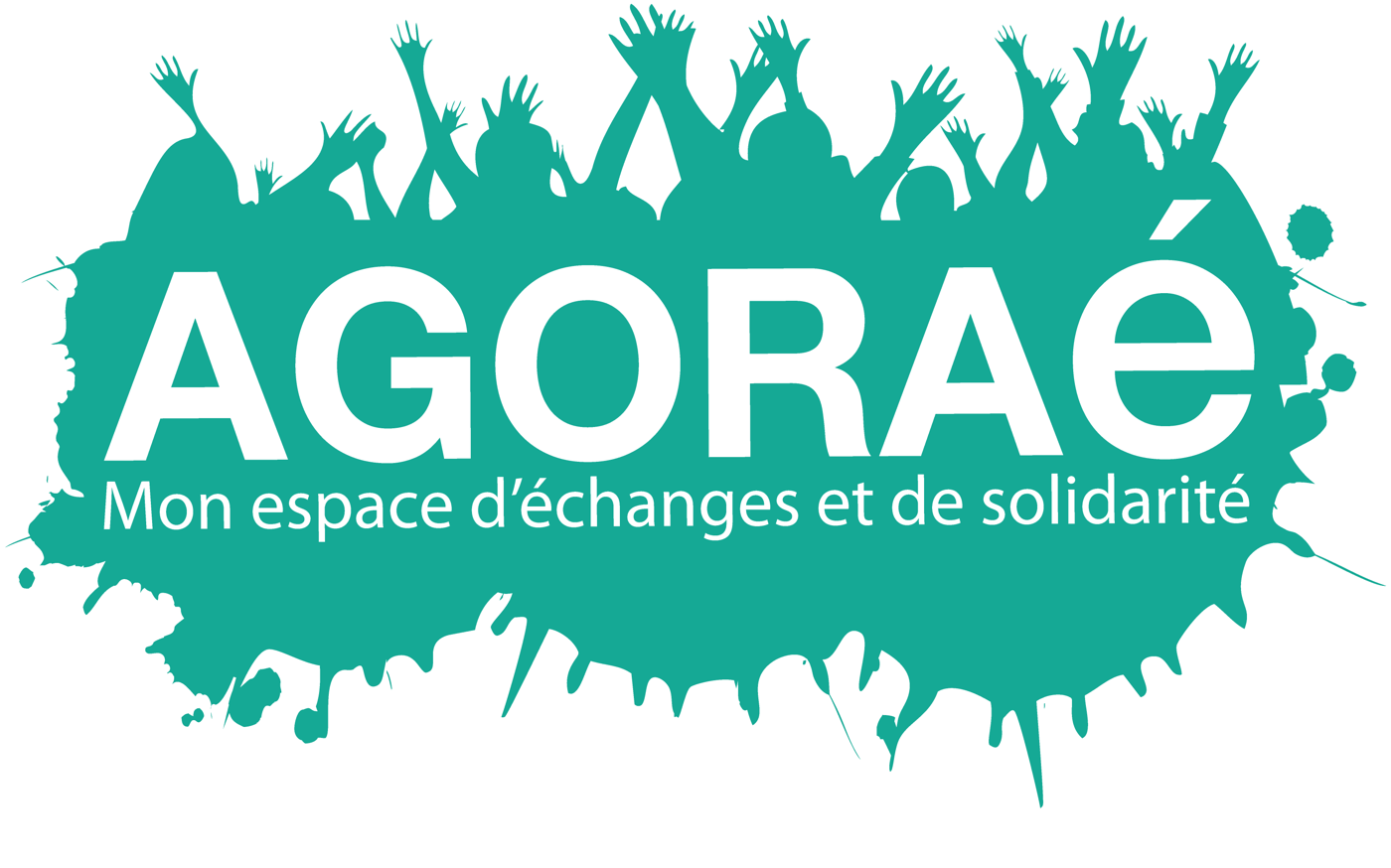 Logo officiel du réseau AGORAé&nbsp;: Mon espace d'échanges et de solidarité